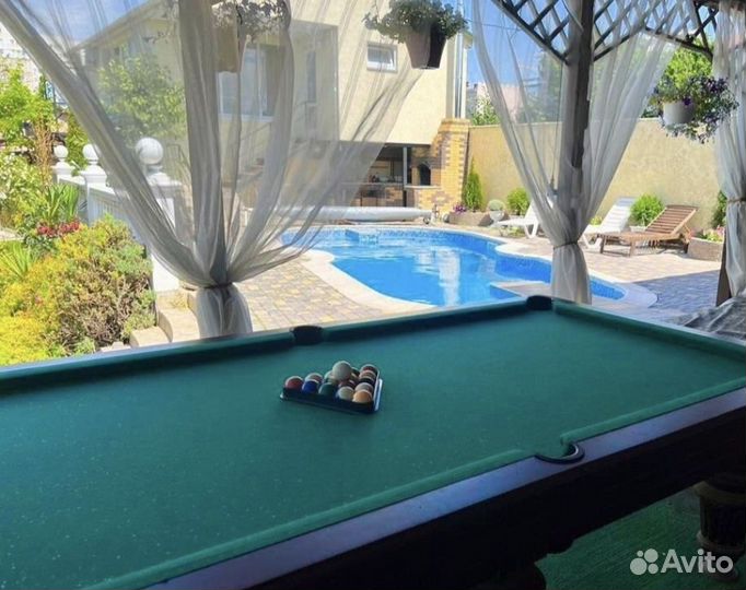 Аренда беседки с бассейном и мангалом