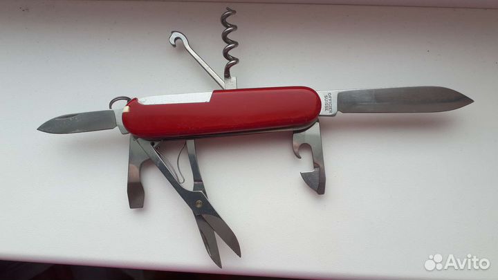 Нож складной швейцарский officier susse