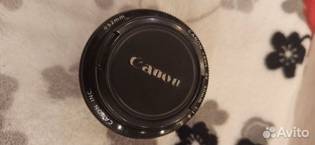 Объектив Canon 50 mm 1:1.8 2 объявление продам