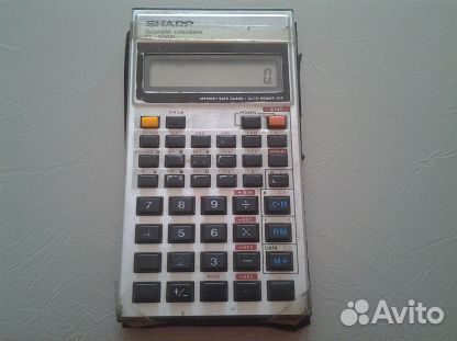 Калькулятор sharp EL-506P