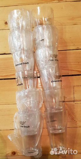 Стакан пластиковый 0.285л. Miller Genuine Draft