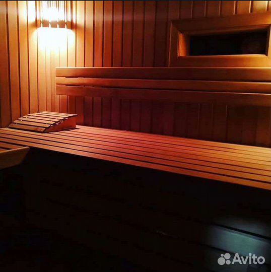 Баня сауна с бассейном