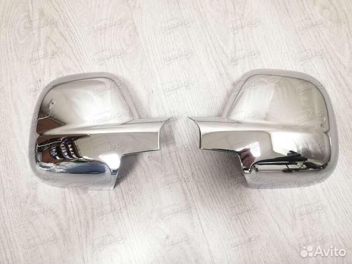 Накладки на зеркала (хром) Citroen Berlingo 2012+