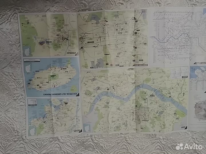 Турисиическая карта Южной Кореи