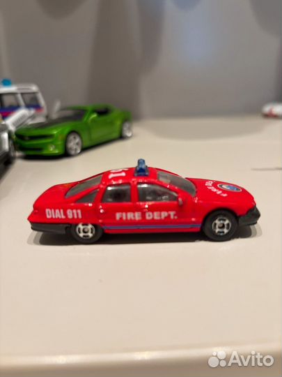 Набор хороших машин пожарные+скорая+военная+swat