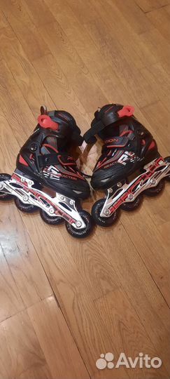 Ролики детские раздвижные Reaction rainbow