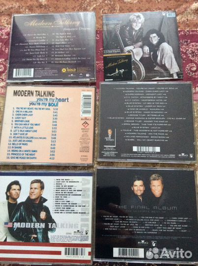 Modern talking thomas anders cd (диски)