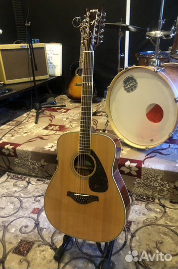 Гитара акустическая 12-струнная Yamaha FG 820 12