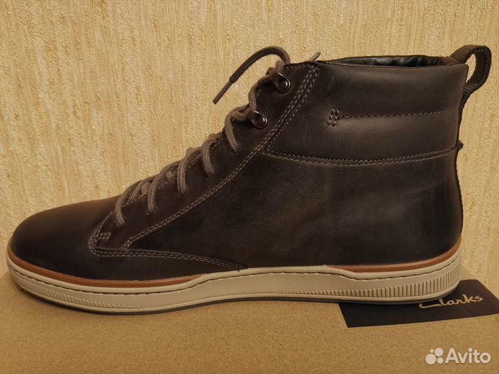 Ботинки/кеды зима мех Clarks (р.47-48/32см)