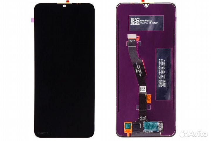 Дисплей Huawei Honor 9A, Y6p черный