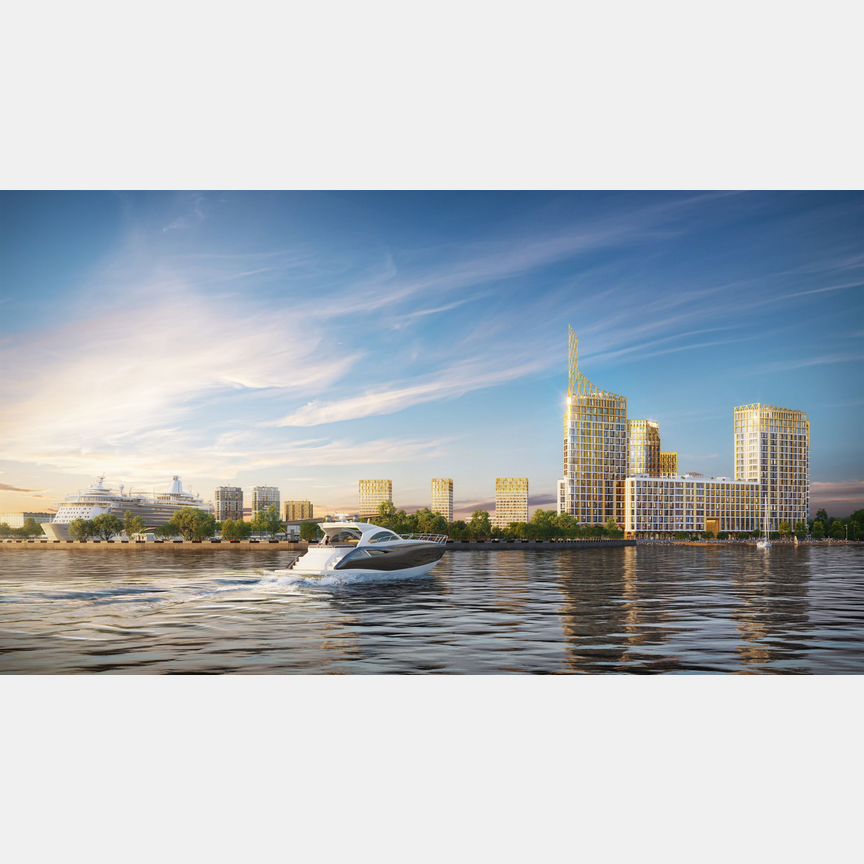 1-к. квартира, 39,4 м², 16/19 эт.