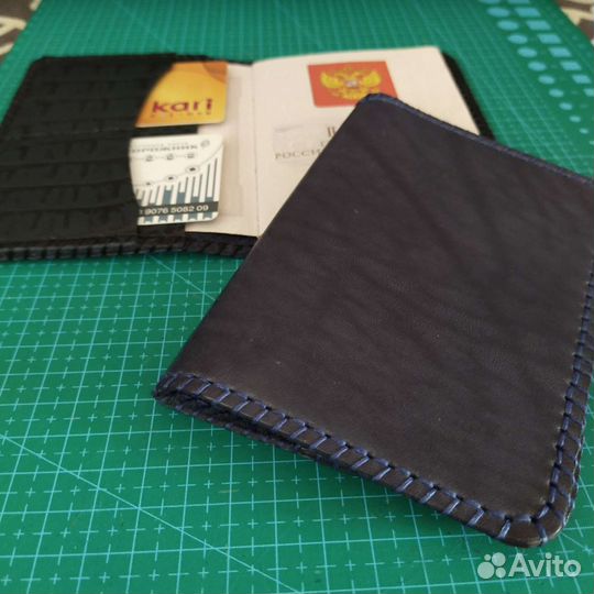 Обложка для паспорта натуральная кожа