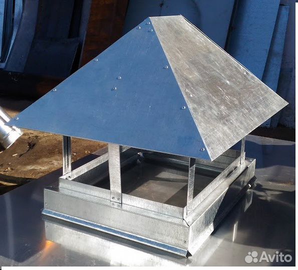 Дымники на трубы, зонты, колпаки изготовим