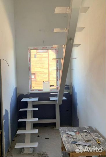 Лестница с забежными ступенями