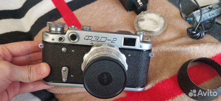 Ретро фотоаппарат фэд 2