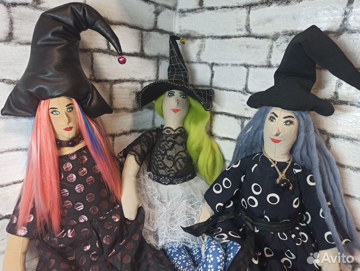 Интерьерные текстил.куклы Стэфа, Стелла, Сабрина