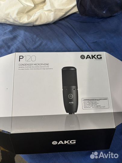 Студийный микрофон akg p120