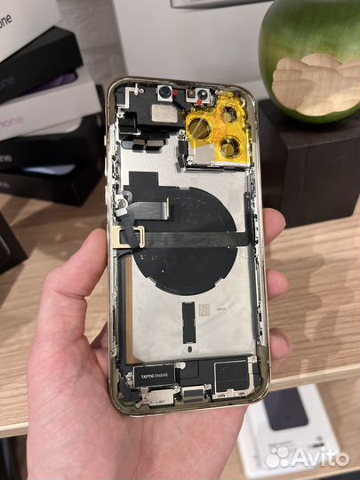 Корпус iPhone 13 pro max gold