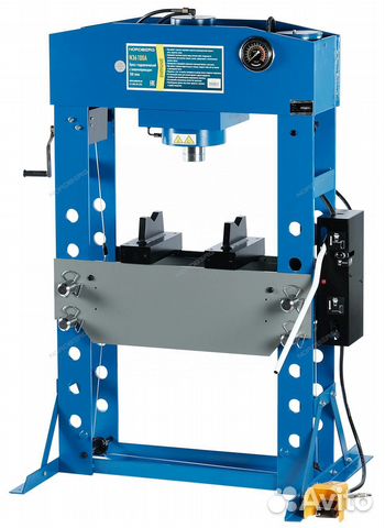 Пресс с пневмоприводом, усилие 100 тонн