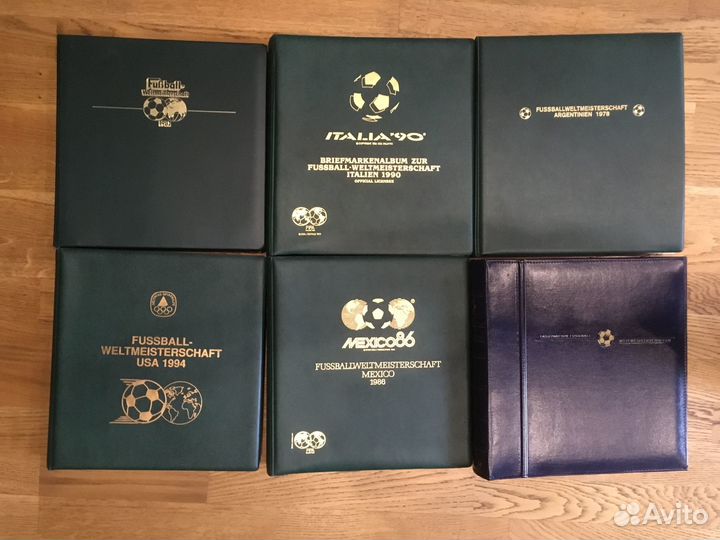 Коллекция футбол марки кпд чм 1982 1994