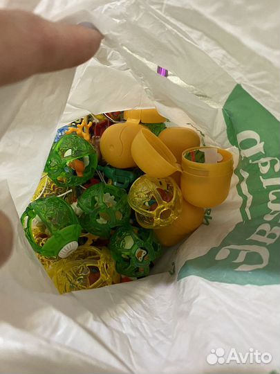 Игрушки из киндер сюрприз
