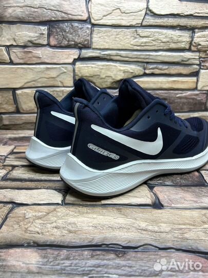 Кроссовки nike air zoom structure navy сетка