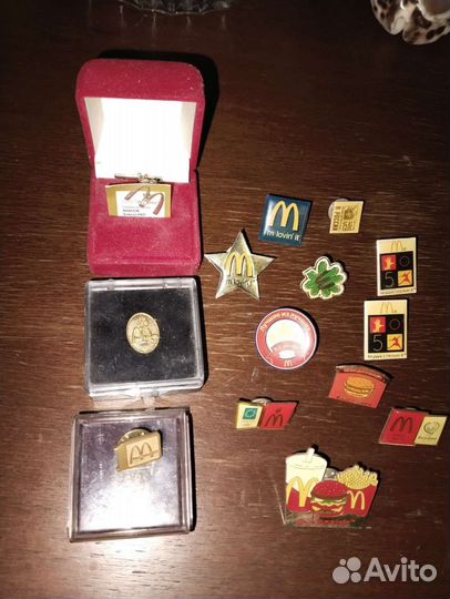 Значки Макдоналдс