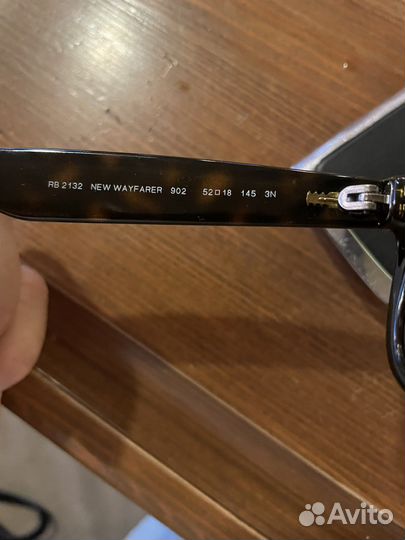 Очки ray ban wayfarer