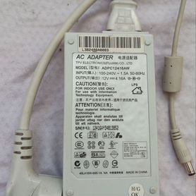 Блок питания 12v 4.16A AC adapter adpc12516AW