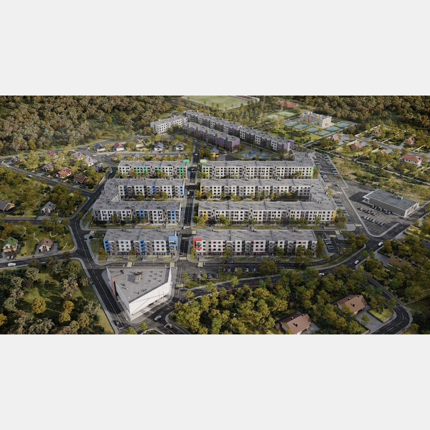 1-к. квартира, 36,6 м², 1/4 эт.