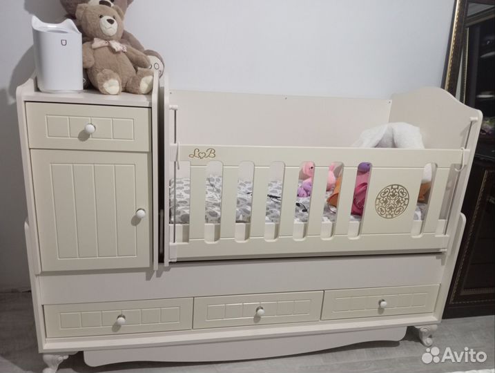 Детская кроватка трансформер