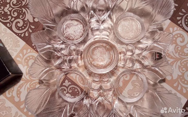 Подсвечники Муурла.стекло Финляндия