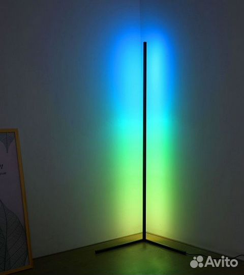 Cветодиодный LED tube RGB торшер светильник 140cм