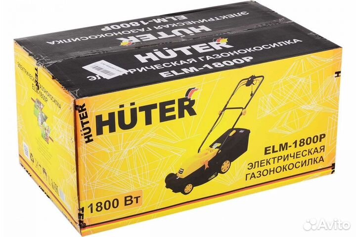 Электрическая газонокосилка Huter ELM-1800P