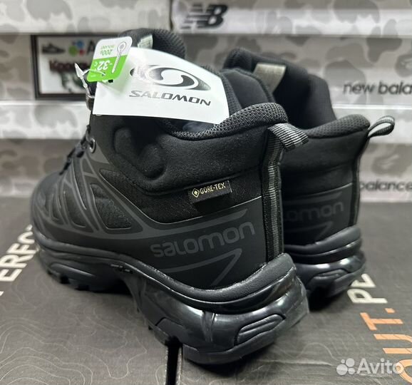 Непромокаемые ботинки Salomon XT-6. Goretex. Мех