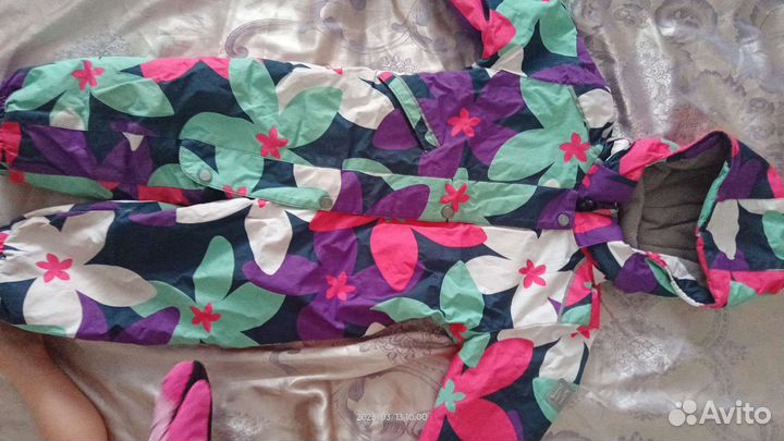 Комбинезон демисезонный для девочки 92