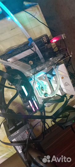 Процессор amd ryzen 9 5900x + мать Асус 16 Гб озу