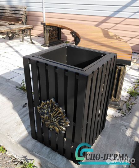 Урна чугунная (Скамейки/лавки)