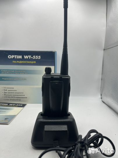 Рация Радиостанция optim WT-555 FM 16 каналов