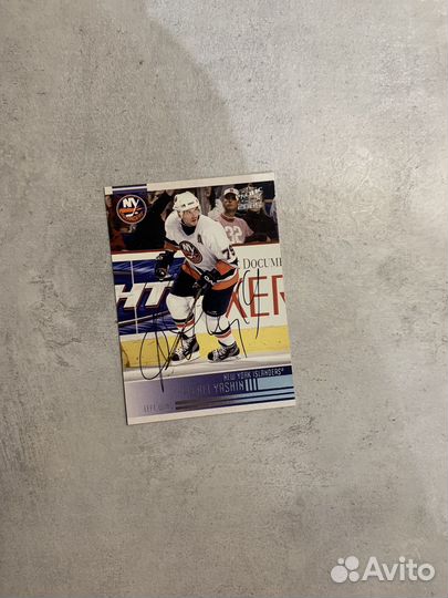 Коллекционные карточки с автографом