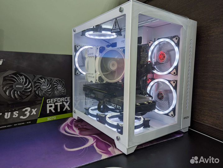 Игровой пк Ryzen 5600/RTX 3070/16gb 3600/SSD 1,2tb