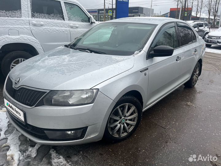 Skoda Rapid 1.6 МТ, 2017, 91 100 км