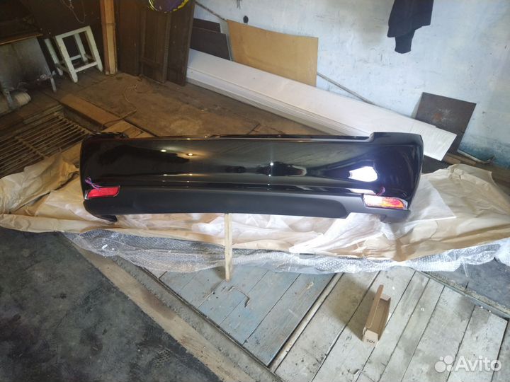 Задний бампер priora хэтчбек космос