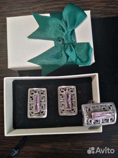 Набор из серебра