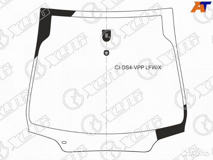 Лобовое стекло на Citroen DS4 11-15г
