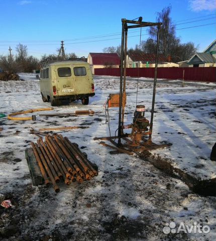 Бурение скважин на воду малогабаритной установкой