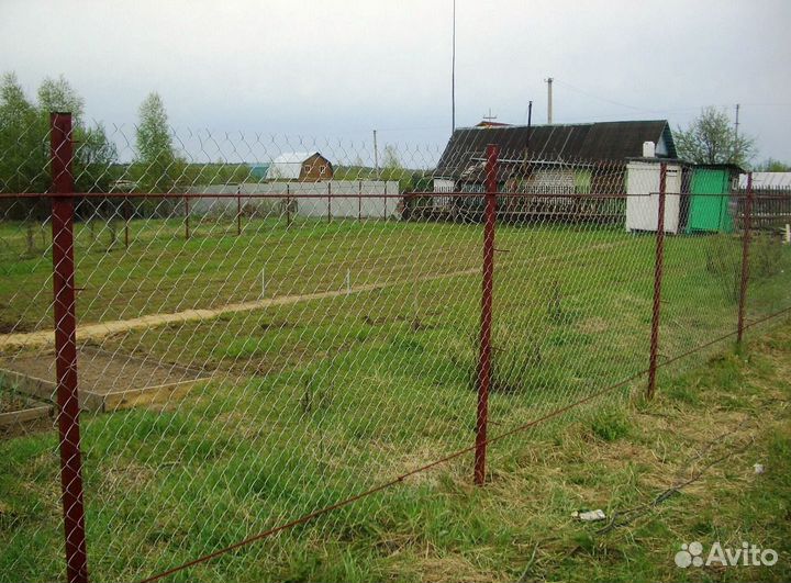 Забор, сетка рабица