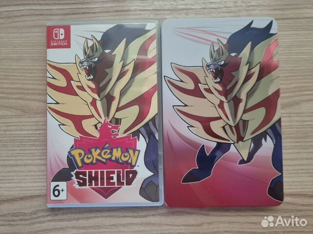 Игра Pokemon Shield+Steelbook для Nintendo Switch