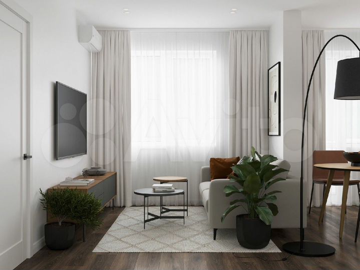 2-к. квартира, 63,1 м², 13/18 эт.