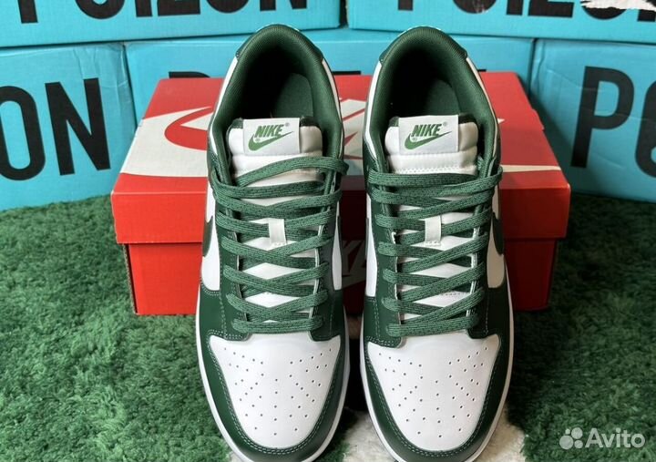 Nike dunk low green оригинал